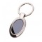 Düz Elips Metal Anahtarlık 06