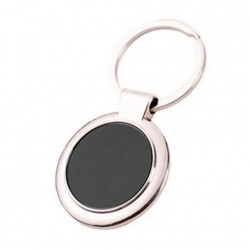 Düz Yuvarlak Metal Anahtarlık 05