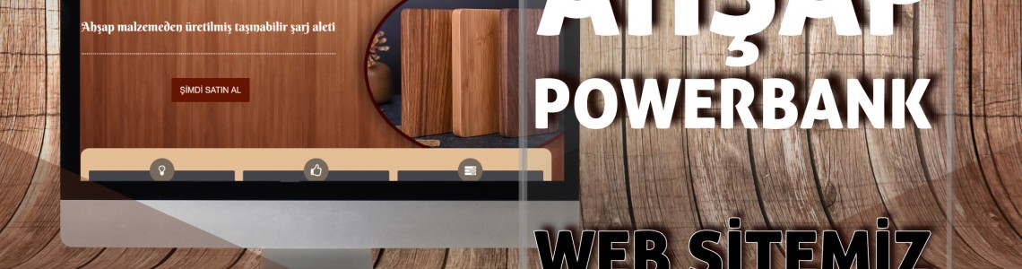 Ahşap PowerBank Üretimimiz Başladı Ahşap PowerBank Üretimimiz Başladı