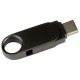 BOLKAR SİYAH 32 GB MİNİ TYPE-C OTG METAL USB BELLEK, 221401-32