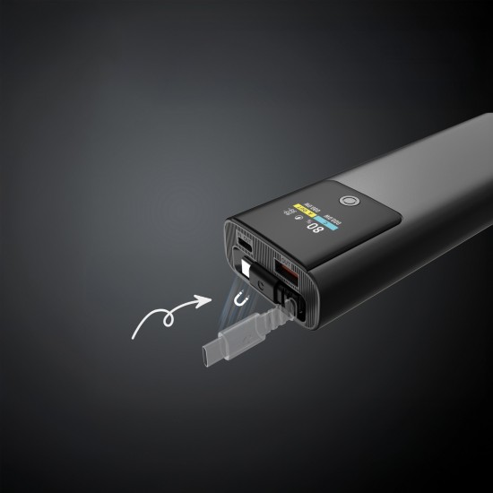 AKYAKA 20.000 MAH SİYAH POWERBANK, 225901 AKYAKA 20.000 MAH SİYAH POWERBANK, 225901