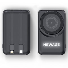 KÜÇÜKLER 10.000 MAH SİYAH MAGSAFE  ve  WIRELESS POWERBANK