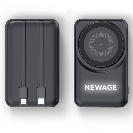 KÜÇÜKLER 10.000 MAH SİYAH MAGSAFE  ve  WIRELESS POWERBANK, 259301