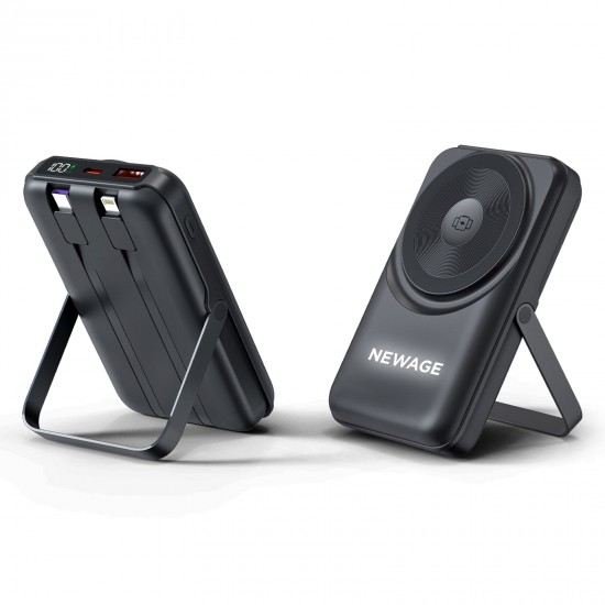 KÜÇÜKLER 10.000 MAH SİYAH MAGSAFE  ve  WIRELESS POWERBANK, 259301