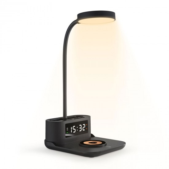 ŞAFAK SİYAH MASAÜSTÜ KABLOSUZ ŞARJ STANDI, 268001 ŞAFAK SİYAH MASAÜSTÜ KABLOSUZ ŞARJ STANDI, 268001