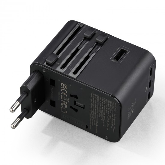 ARDIÇ SİYAH SEYAHAT ADAPTÖRÜ, 268601 ARDIÇ SİYAH SEYAHAT ADAPTÖRÜ, 268601