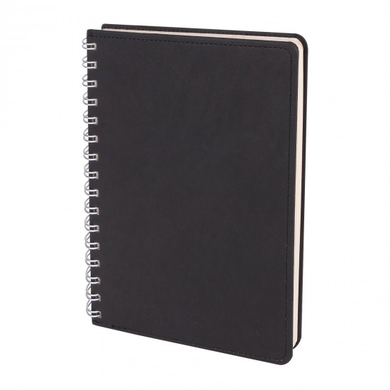 BATIKENT SİYAH SPİRALLİ TARİHSİZ DEFTER (15X21 CM), 300801