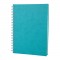 ELMADAĞ TURKUAZ TARİHLİ SPİRALLİ AJANDA (17X24 CM)