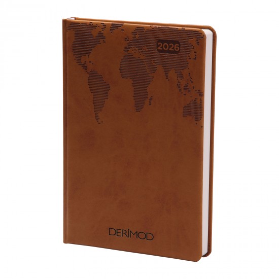 KOCATEPE KAHVERENGİ TARİHLİ AJANDA (17X24 CM), 301509 KOCATEPE KAHVERENGİ TARİHLİ AJANDA (17X24 CM), 301509