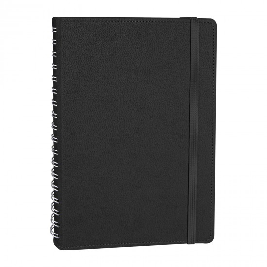 ANITTEPE SİYAH TARİHLİ GİZLİ SPİRALLİ AJANDA (17X24 CM), 301901 ANITTEPE SİYAH TARİHLİ GİZLİ SPİRALLİ AJANDA (17X24 CM), 301901