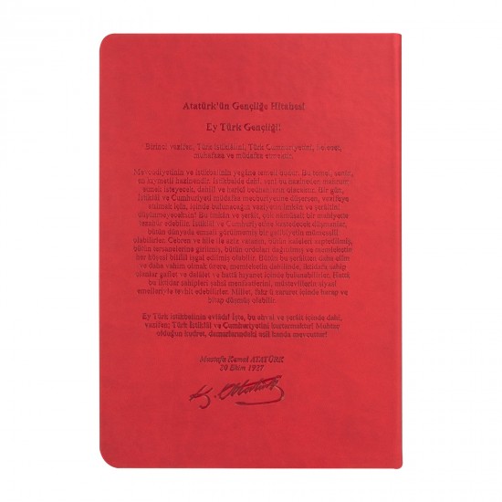 ATATÜRK TARİHSİZ DEFTER (17X24 CM), 302104