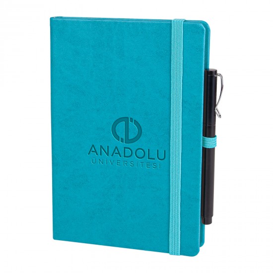 KALECİK TURKUAZ TARİHSİZ DEFTER (13X21 CM), 302923 KALECİK TURKUAZ TARİHSİZ DEFTER (13X21 CM), 302923