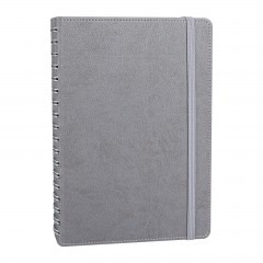 SÖĞÜTÖZÜ GRİ SPİRALLİ TARİHSİZ DEFTER (17X24 CM)