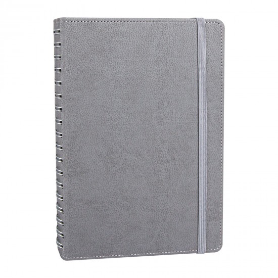 SÖĞÜTÖZÜ GRİ SPİRALLİ TARİHSİZ DEFTER (17X24 CM), 303122 SÖĞÜTÖZÜ GRİ SPİRALLİ TARİHSİZ DEFTER (17X24 CM), 303122