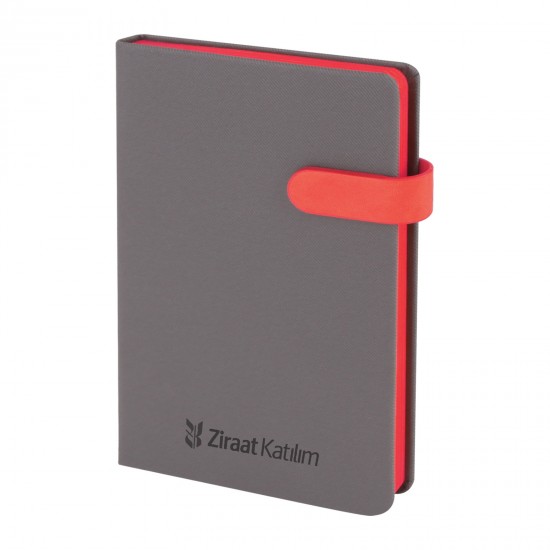 ORAN KIRMIZI TARİHSİZ DEFTER (13X21 CM), 303804
