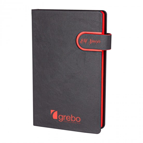 EMEK KIRMIZI TARİHSİZ DEFTER (13X21 CM), 304204