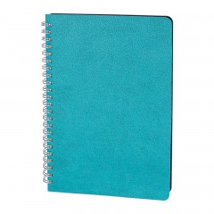 AKYURT TURKUAZ SPİRALLİ TARİHSİZ DEFTER (13X21 CM)