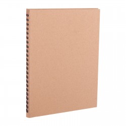 BASINEVLERİ KRAFT SPİRALLİ TARİHSİZ DEFTER (15X21 CM)