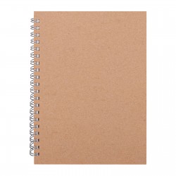 ATAPARK KRAFT SPİRALLİ DEFTER (13X18,5 CM)