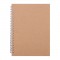 ATAPARK KRAFT SPİRALLİ DEFTER (13X18,5 CM)