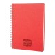 ALTINDAĞ KIRMIZI KARELİ SPİRALLİ TARİHSİZ DEFTER (17X24 CM), 306804