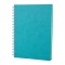 ALTINDAĞ TURKUAZ KARELİ SPİRALLİ TARİHSİZ DEFTER (17X24 CM)