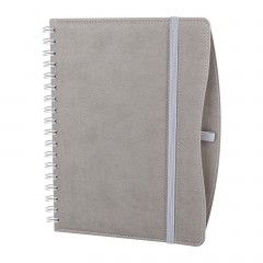 İVEDİK GRİ SPİRALLİ TARİHLİ AJANDA (17X24 CM)