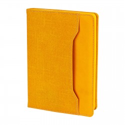 KORU SARI TARİHSİZ DEFTER (15X21 CM)