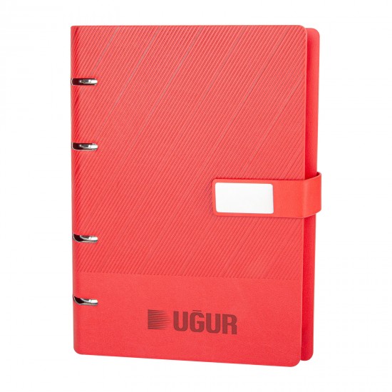 BİRLİK KIRMIZI ORGANİZER AJANDA (17,5x22,5CM), 309204