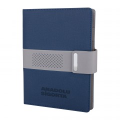 KALABA LACİVERT ORGANİZER AJANDA (18x21,5CM)