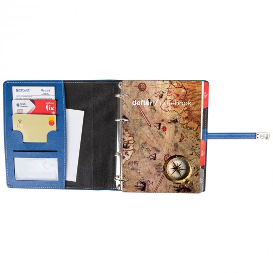 AYDINLIKEVLER KAHVERENGİ ORGANİZER DEFTER (18x21,5 CM), 309509