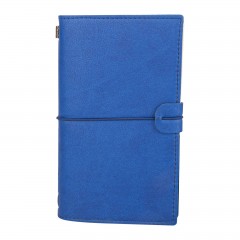 KUĞULU LACİVERT TARİHSİZ DEFTER (11,5X20 CM)