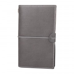 KUĞULU FÜME TARİHSİZ DEFTER (11,5X20 CM)