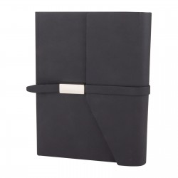 MOGAN SİYAH TARİHSİZ DEFTER (15x21 CM)