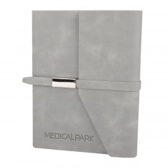 MOGAN GRİ TARİHSİZ DEFTER (15x21 CM)