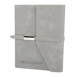 MOGAN GRİ TARİHSİZ DEFTER (15x21 CM)