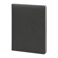 YAKACIK SİYAH TARİHLİ GÜNLÜK CİLTLİ AJANDA (20X28 CM)