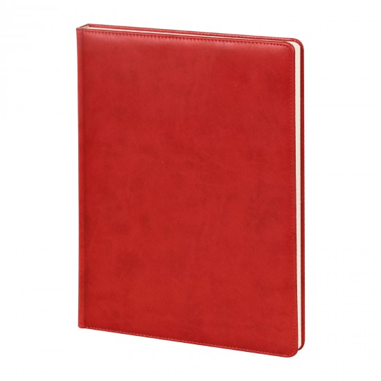 YAKACIK KIRMIZI TARİHLİ GÜNLÜK CİLTLİ AJANDA (20X28 CM), 311404