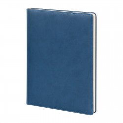 YAKACIK LACİVERT TARİHLİ GÜNLÜK CİLTLİ AJANDA (20X28 CM)