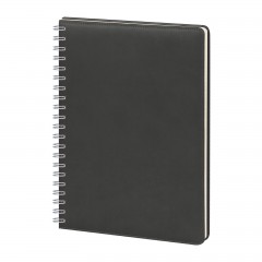 GİMAT SİYAH TARİHLİ SPİRALLİ GÜNLÜK AJANDA (20X28 CM)