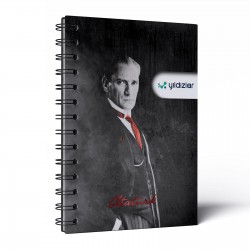 PARLA KUŞE MUKAVVA SIVAMA SPİRALLİ DEFTER (15X21CM)