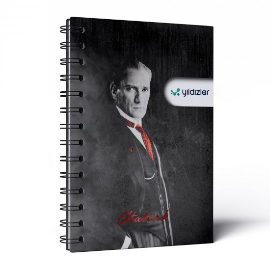 PARLA KUŞE MUKAVVA SIVAMA SPİRALLİ DEFTER (15X21CM), 311601