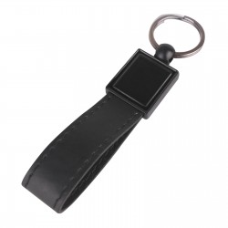 KAÇKAR SİYAH DERİ ANAHTARLIK