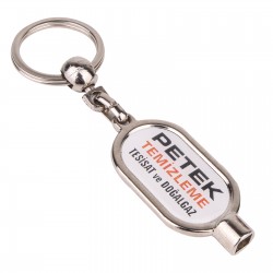 PETEK GÜMÜŞ ÇİFT YÖN PURJÖRLÜ METAL ANAHTARLIK PETEK GÜMÜŞ ÇİFT YÖN PURJÖRLÜ METAL ANAHTARLIK