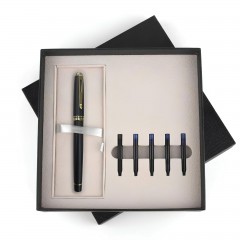 ESKİPAZAR SİYAH DOLMA KALEM SETİ