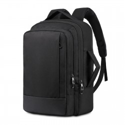 KEŞİF SİYAH LAPTOP BÖLMELİ SIRT ÇANTASI