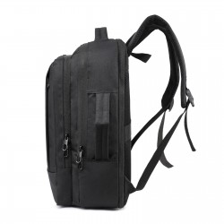 KEŞİF SİYAH LAPTOP BÖLMELİ SIRT ÇANTASI KEŞİF SİYAH LAPTOP BÖLMELİ SIRT ÇANTASI