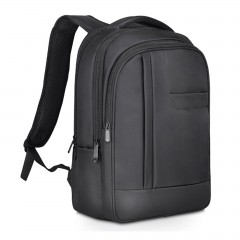 SERÜVEN SİYAH LAPTOP BÖLMELİ SIRT ÇANTASI