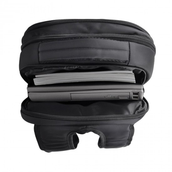 SERÜVEN SİYAH LAPTOP BÖLMELİ SIRT ÇANTASI, 405101