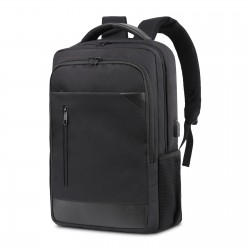 YÖRÜNGE SİYAH LAPTOP BÖLMELİ SIRT ÇANTASI